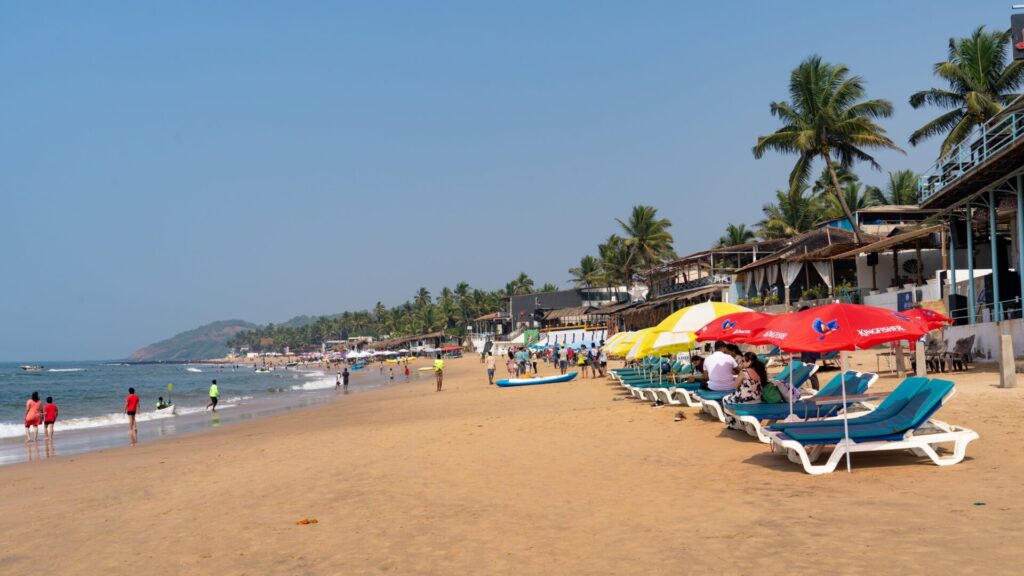 Anjuna Beach in Goa