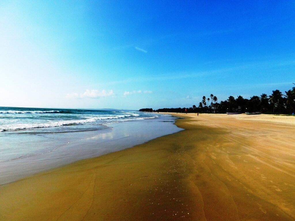 Binaulim Beach in Goa