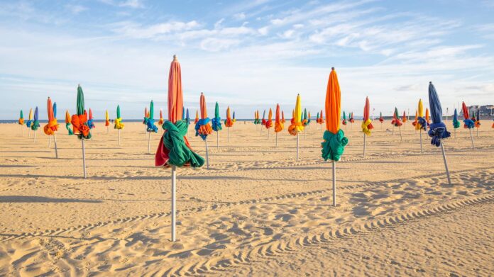 Deauville Beach in France