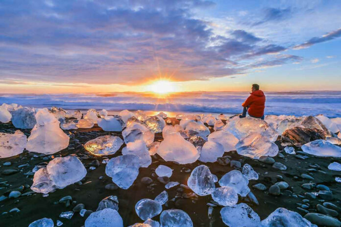 Diamond Beach in Iceland