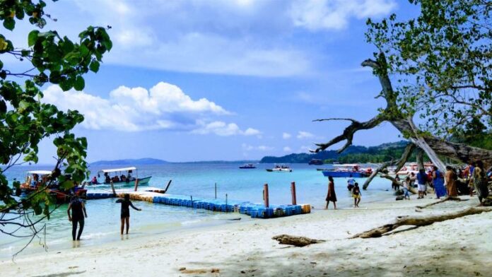 Elephant Beach in Havelock Island