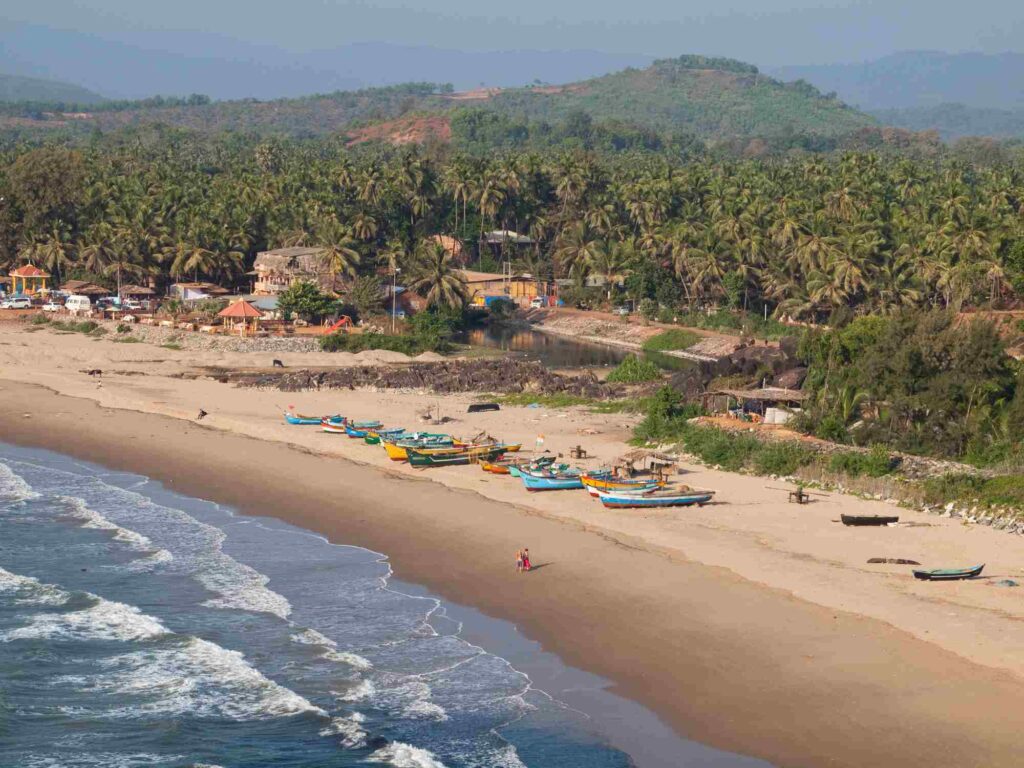 Gokarna beach in Uttara Kannada