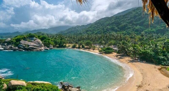 Playa Cristal Beach in Colombia