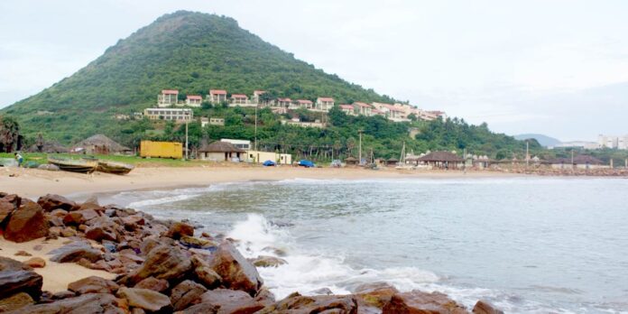 Rushikonda Beach in Visakhapatnam