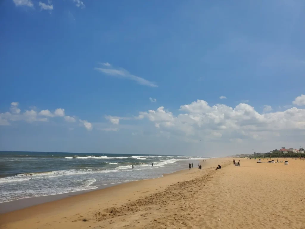 Kottivakkam Beach in Chennai, India