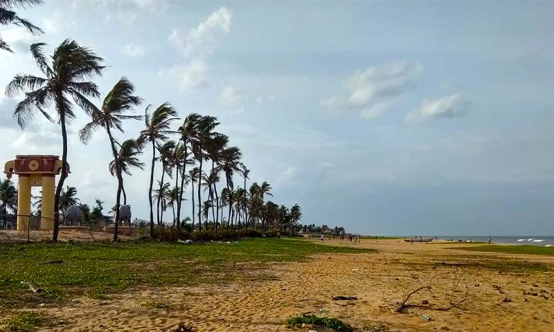 VGP Beach in Chennai, India by CB